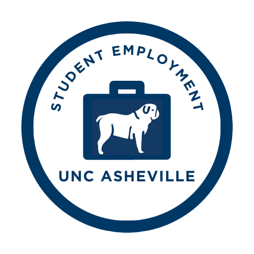 UNCA Student Employment Circle Logo